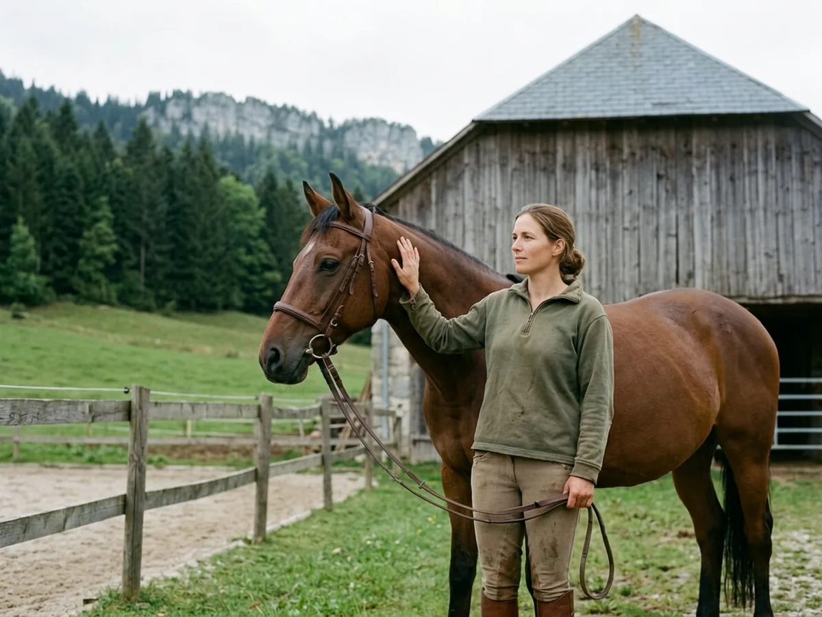 Cours d'équitation à Loisin, Haute-Savoie