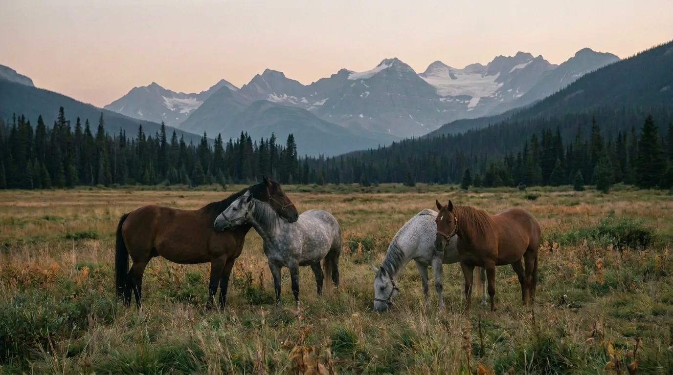 Chevaux en liberté, The Good Horse, Haute-Savoie